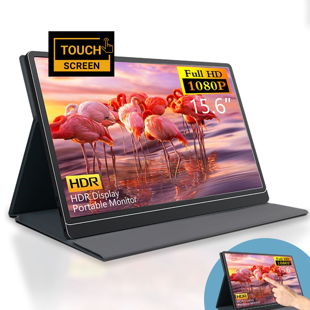 Portable monitors met Touchscreen